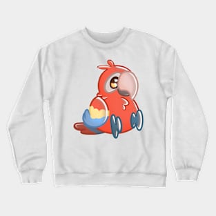 Scarlet Macaw Crewneck Sweatshirt